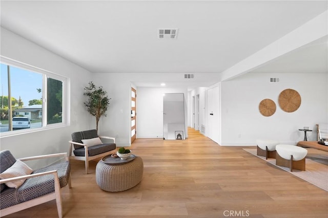 4421 Hempstead St, Simi Valley, CA 93063 - living area with light wood-style floors and baseboards