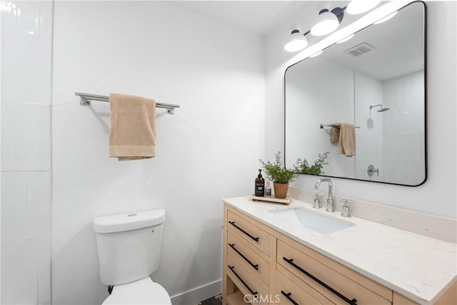 4421 Hempstead St, Simi Valley, CA 93063 - full bathroom featuring vanity, toilet, and a tile shower