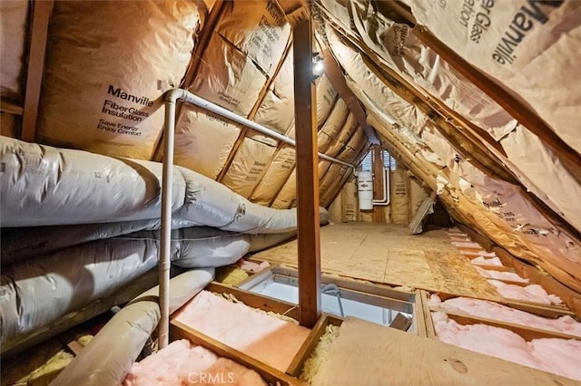 30052 Hunstock St, Castaic, CA 91384 - view of unfinished attic