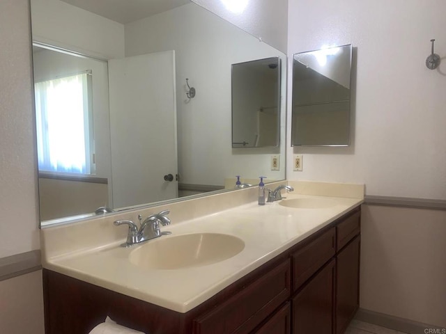 5612 Old Ranch Rd, Oceanside, CA 92057 - bathroom featuring double vanity and a sink