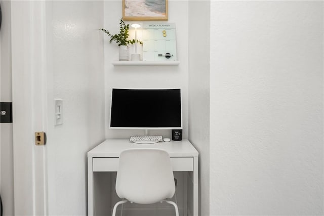 23732 Hillhurst Dr Unit 32, Laguna Niguel, CA 92677 - home office featuring a textured wall