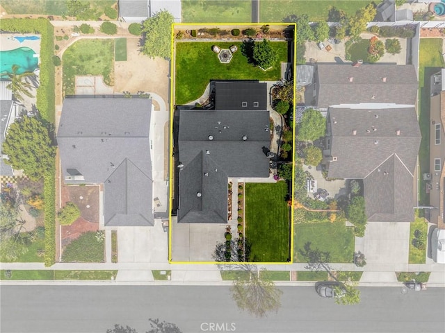 17381 Yorkshire Ave, Yorba Linda, CA 92886 - drone / aerial view with a residential view