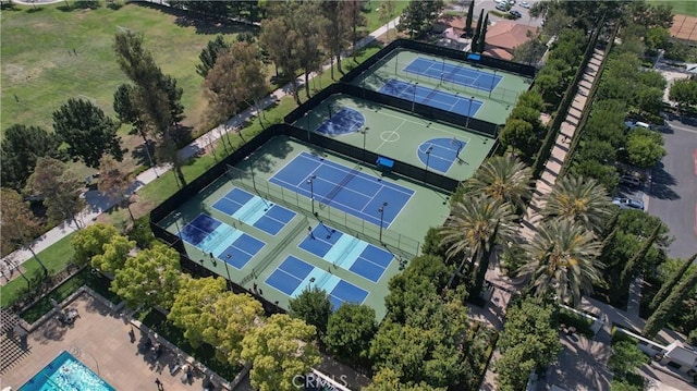 drone / aerial view