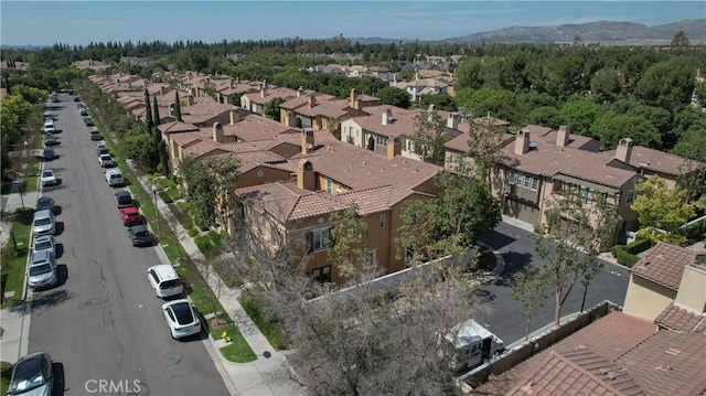 birds eye view of property featuring a residential view