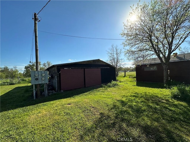 23271 Olive Ave, Gerber, CA 96035 - view of yard with an outdoor structure and an outbuilding
