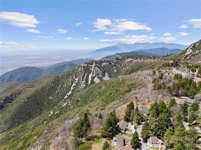view of mountain feature