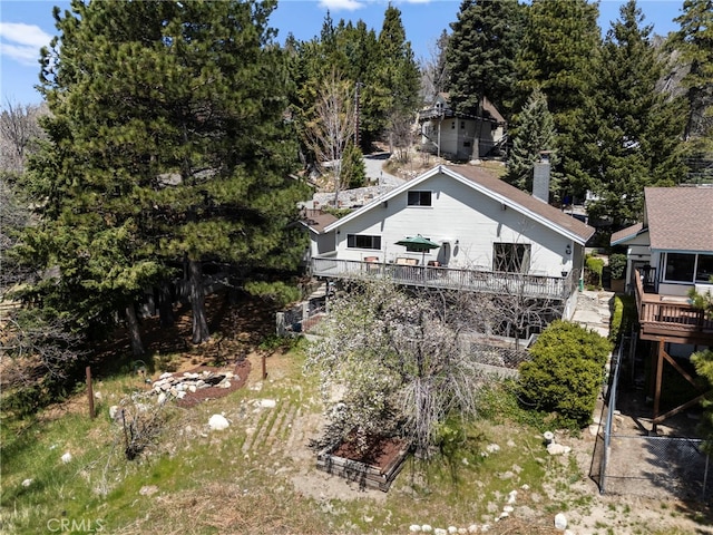 drone / aerial view