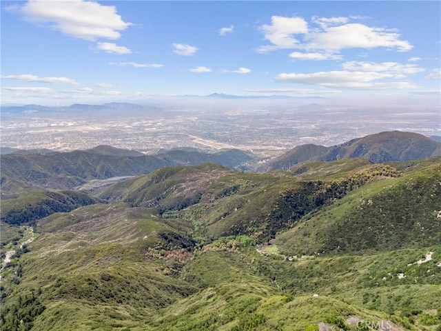 view of mountain feature