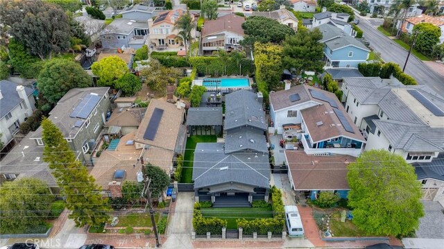 1012 10th St, Manhattan Beach, CA 90266 - drone / aerial view with a residential view