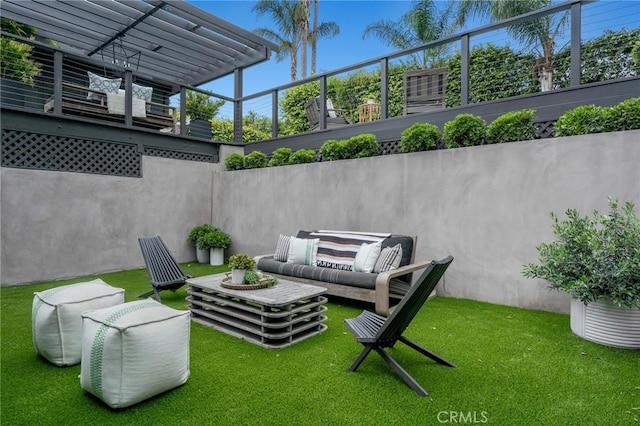 1012 10th St, Manhattan Beach, CA 90266 - exterior space with outdoor lounge area