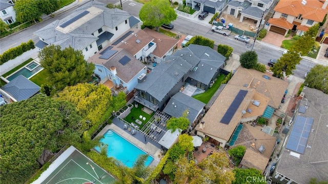 1012 10th St, Manhattan Beach, CA 90266 - bird's eye view featuring a residential view