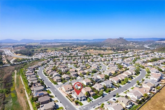 30461 Savoie St, Murrieta, CA 92563 - birds eye view of property with a mountain view and a residential view