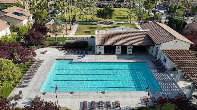 2882 E Via Terrano, Ontario, CA 91764 - view of subject property with a pool