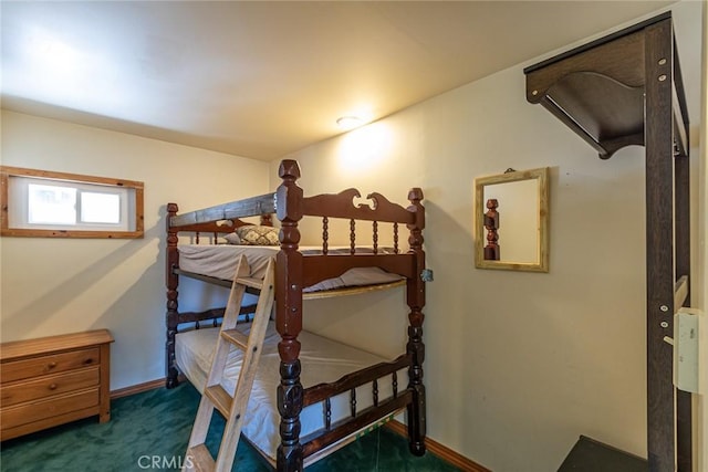 41505 Alder Dr, Forest Falls, CA 92339 - carpeted bedroom featuring baseboards