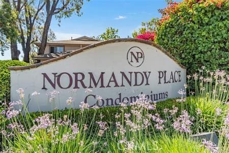 1709 Normandy Pl Unit B, Santa Ana, CA 92705 - view of community / neighborhood sign