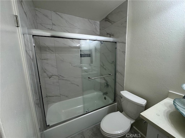 1709 Normandy Pl Unit B, Santa Ana, CA 92705 - bathroom with bath / shower combo with glass door and vanity