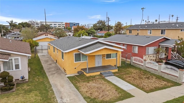 birds eye view of property featuring a residential view