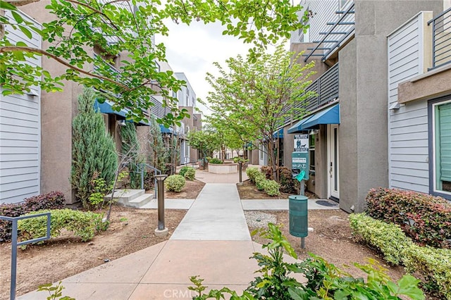 view of property's community