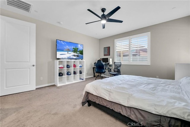 29102 Carrotwood, Lake Elsinore, CA 92530 - bedroom with carpet floors and ceiling fan