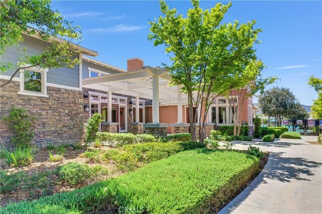 29102 Carrotwood, Lake Elsinore, CA 92530 - exterior space with a pergola