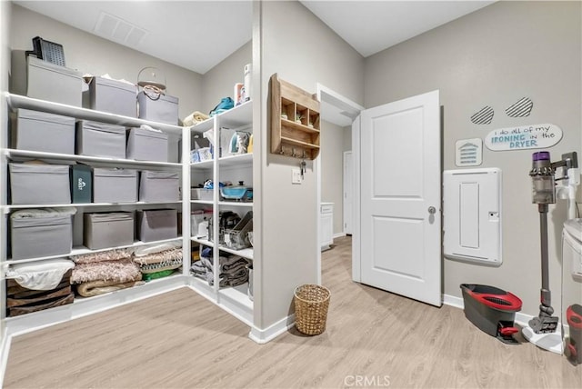 29102 Carrotwood, Lake Elsinore, CA 92530 - storage room featuring electric panel