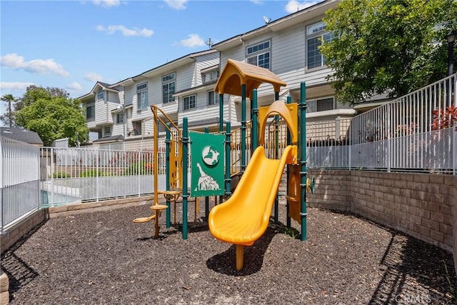 11150 Glenoaks Blvd Unit 98, Pacoima, CA 91331 - community playground featuring a residential view and fence