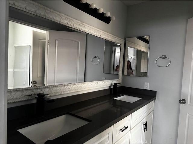 1912 W Quartermaster St, Colton, CA 92324 - bathroom with double vanity