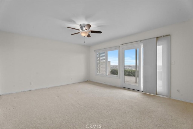 4101 Paseo De Las Tortugas, Torrance, CA 90505 - carpeted empty room with ceiling fan