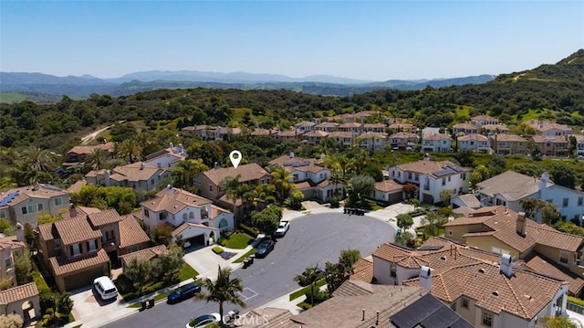 26 Via Fontibre, San Clemente, CA 92673 - aerial view featuring a residential view and a mountain view