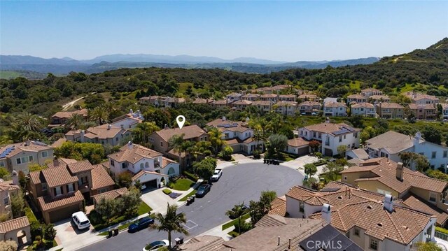 26 Via Fontibre, San Clemente, CA 92673 - aerial perspective of suburban area with a mountain backdrop