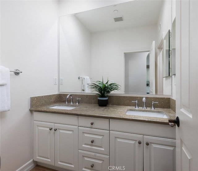 26 Via Fontibre, San Clemente, CA 92673 - full bath featuring a sink, double vanity, and visible vents