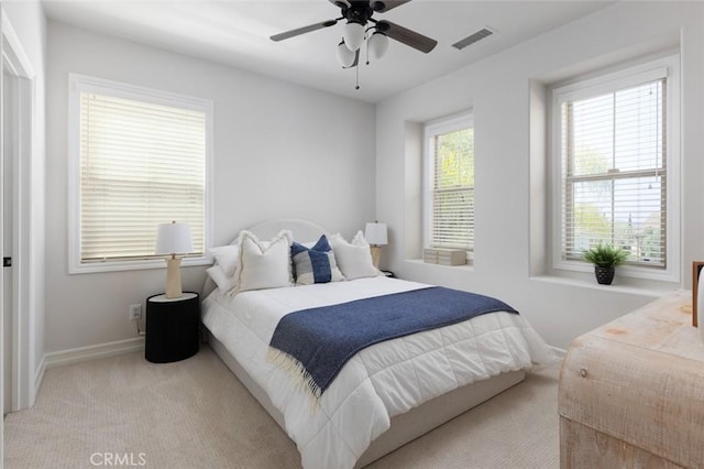 26 Via Fontibre, San Clemente, CA 92673 - carpeted bedroom featuring baseboards and ceiling fan