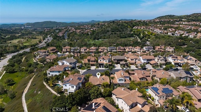 26 Via Fontibre, San Clemente, CA 92673 - birds eye view of property featuring a mountain view and a residential view
