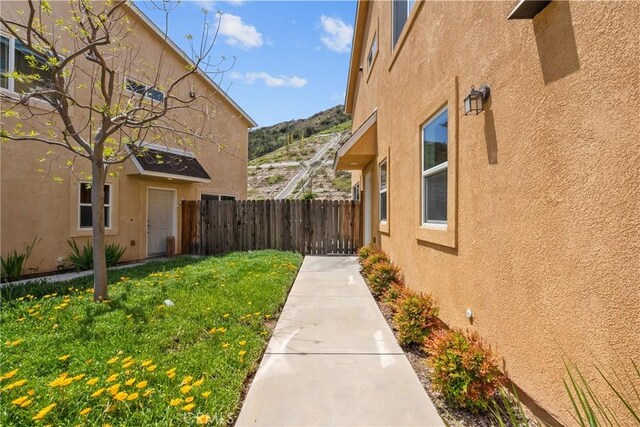 26145 Gravett Pl, Saugus, CA 91350 - view of yard with fence