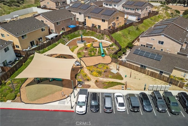26145 Gravett Pl, Saugus, CA 91350 - aerial view with a residential view