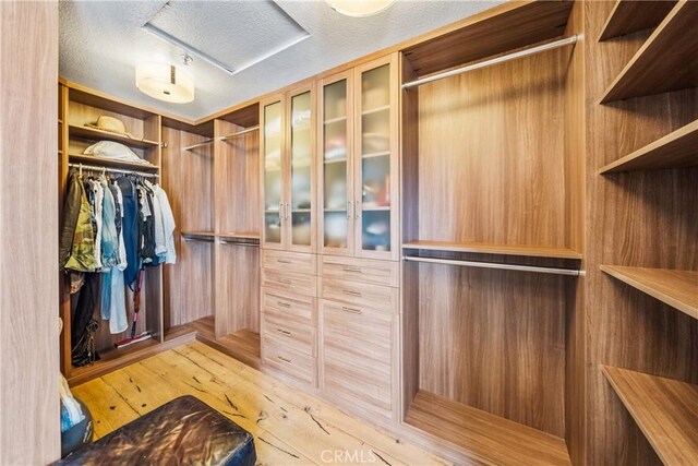 2009 Via Aguila, San Clemente, CA 92673 - spacious closet featuring wood finished floors and attic access