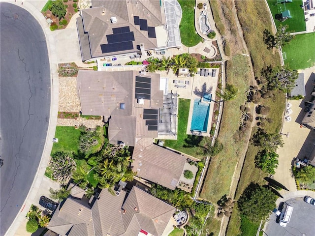 2009 Via Aguila, San Clemente, CA 92673 - aerial view of property and surrounding area with a pool