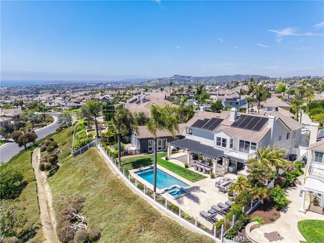 2009 Via Aguila, San Clemente, CA 92673 - aerial view of residential area with a pool