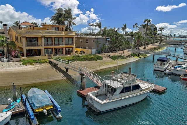 5455 E Sorrento Dr, Long Beach, CA 90803 - dock area with a water view