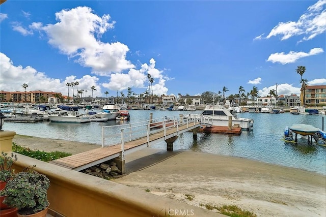 5455 E Sorrento Dr, Long Beach, CA 90803 - dock area with a water view
