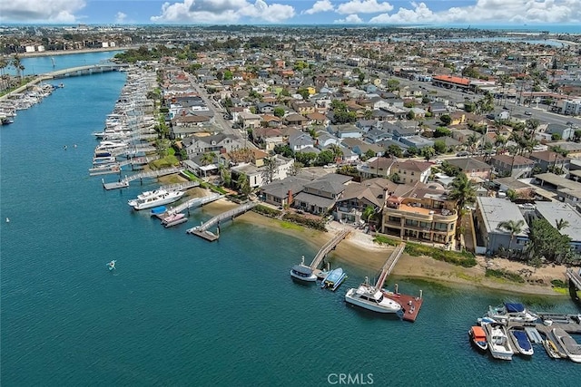 5455 E Sorrento Dr, Long Beach, CA 90803 - aerial view with a water view