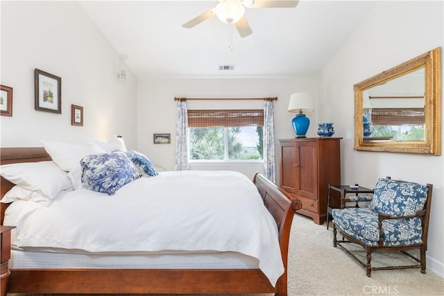 1835 Rancho Lomas Way, San Miguel, CA 93451 - bedroom featuring carpet and a ceiling fan