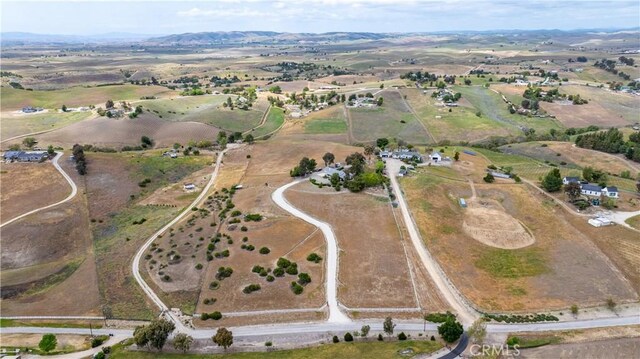 1835 Rancho Lomas Way, San Miguel, CA 93451 - aerial overview of property's location with rural landscape