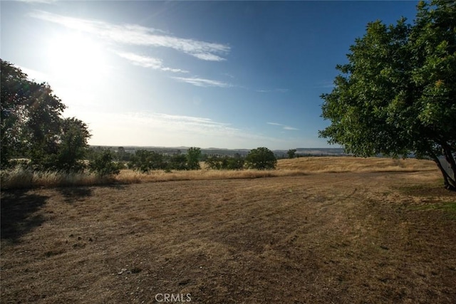 view of landscape with a rural view