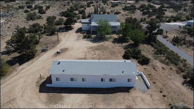 8581 Montara Rd, Pinon Hills, CA 92372 - birds eye view of property with a rural view and a desert view