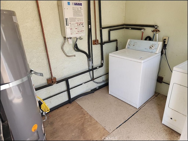 8581 Montara Rd, Pinon Hills, CA 92372 - laundry area with washer / clothes dryer and laundry area