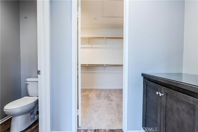 217 Oberlander Way, Fallbrook, CA 92028 - bathroom with toilet and a spacious closet