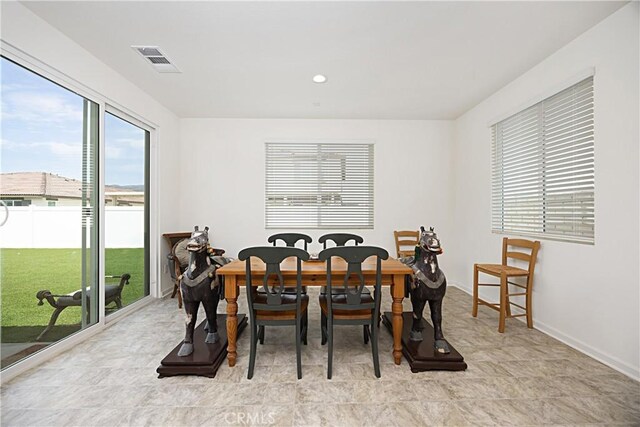 36225 Beacon Light Way, Wildomar, CA 92595 - dining area featuring baseboards and visible vents