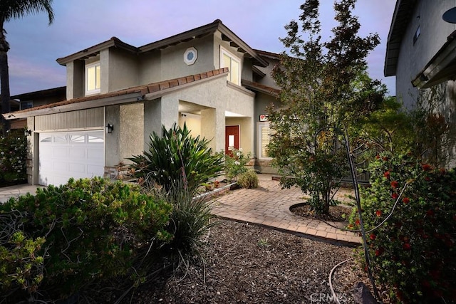 17355 Ridgedale Ln, Yorba Linda, CA 92886 - view of front of home featuring an attached garage and stucco siding