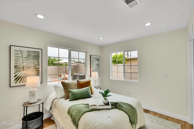 17632 E Covina Blvd, Covina, CA 91722 - bedroom with recessed lighting and wood finished floors